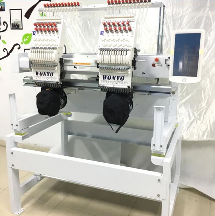 NEW 2 Head Computer Embroidery Machine